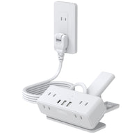 MSCIEN 延長コード クリップ付 取り外す可 180度回転プラグ(9-in-1 USB-C×1 USB-A×2)