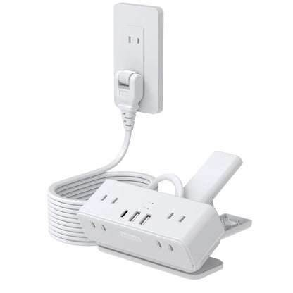 MSCIEN 延長コード クリップ付 取り外す可 180度回転プラグ(9-in-1 USB-C×1 USB-A×2)